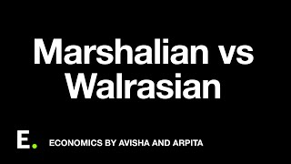 Marshalian vs Walrasian  Important question IAS economics optional General amp Partial Equi 115 [upl. by Hollenbeck]