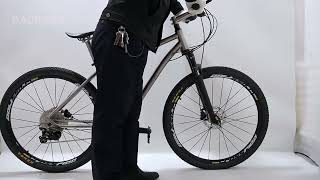 DAURADA Titanium Alloy Mountain Bike [upl. by Retnuh]