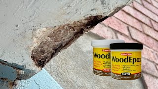 How I Fixed my Rotten Wood Stairs With Abatron WoodEpox [upl. by Keefe]