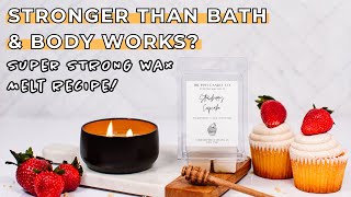 How To Make SUPER STRONG Wax Melts For Beginners Blending Waxes Together For Better Scent Throw [upl. by Reginald872]