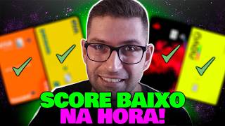 ✅ 4 CARTÕES de CRÉDITO que estão aprovando ÓTIMOS LIMITES para SCORE BAIXO✅ [upl. by Bridwell]