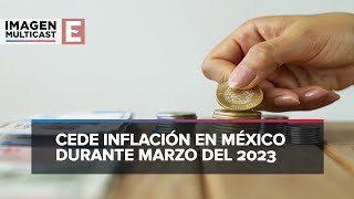 Inflación de México se desacelera a 685 en marzo de 2023 [upl. by Hamford186]