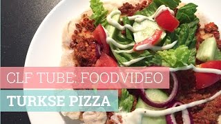 TURKSE PIZZA LAHMACUN  CHICKSLOVEFOOD [upl. by Duaner]