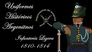 Uniformes Infantería ligera 1810  1814 [upl. by Ellener]