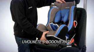 Autosedačka CARETERO Scope  instruktážní video návod [upl. by Trub]