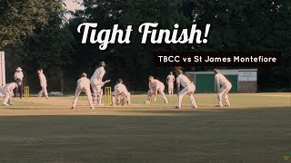 DOWN TO THE LAST BALL TBCC 1st XI vs St James Montefiore Cricket Club 1st XI [upl. by Annoik]