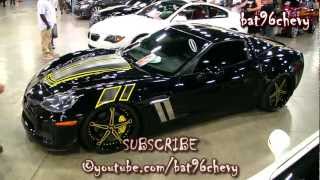 BLACK amp YELLOW Corvette Grand Sport on 22quot Forgiatos  1080p HD [upl. by Jamila582]