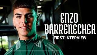 ENZO BARRENECHEA  First interview as a Villan 🦁 [upl. by Nimocks551]