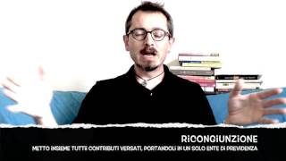 Ricongiunzione mettere in ordine i contributi versati [upl. by Hung316]