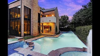 Classic Frank Lloyd Wright Inspired Home in Houston Texas  Sothebys International Realty [upl. by Uyekawa684]