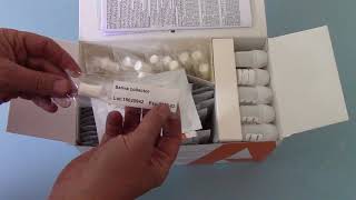 ALLTEST DSD8135 saliva test kits part 1 [upl. by Noorah]