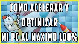 Como Acelerar Mi PC Windows 7 Al Máximo sin Programas [upl. by Aical587]