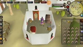 OSRS MOBILE quick guide on how to blackjack on mobile [upl. by Tnarud442]