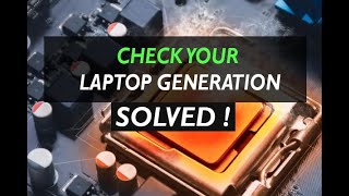 ✅ How To Check Your Laptop Generation  Find Intel Processor Generation [upl. by Anayi]