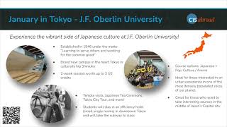 January in Tokyo  JF Oberlin University Program Overview [upl. by Ainotna]