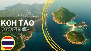 KOH TAO THAILAND  DRONE 4K [upl. by Coughlin]