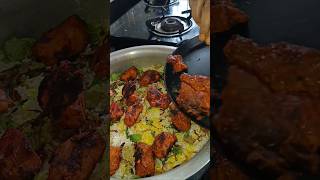 😋 Tikka biryani ytshorts ikkuifahkichenfood recipe [upl. by Yliram]