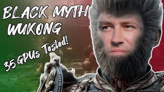 Black Myth Wukong  35 GPUs Tested 1080p 1440p 4K  All Presets  Ray Tracing amp Upscaling [upl. by Manda312]