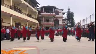 Beautiful Welcome Dance  Snowland Ranag Light of Education School [upl. by Cralg805]