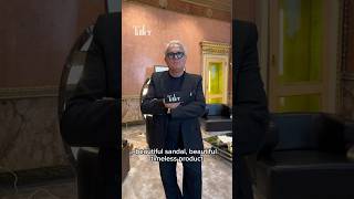 Giuseppe Zanotti previews his springsummer 2025 collection [upl. by O'Carroll859]