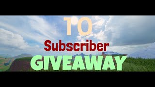 10 Subscriber Announcement Jailbreak giveaway [upl. by Lacsap]