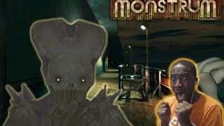 Monstrum Horror Game 5  HORRIFYING ALIEN [upl. by Thill]