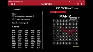 AI Solve Special Squaredle Hanukkah 2023 ASMR 5 of 8 [upl. by Hamian509]