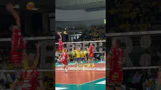 💣 Boooom 🔥 goSir BlockDevils perugia volleyball [upl. by Arivle952]