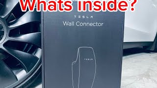 Tesla wall charger unboxing [upl. by Atelokin331]