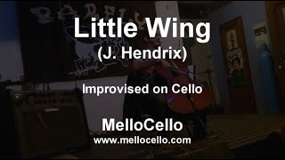 Little Wing Hendrix on Cello hendrix cello [upl. by Einnaoj]