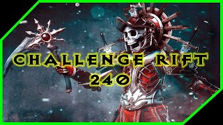 Diablo 3  Challenge Rift 240  Necromancer Siphon Blood [upl. by Goldstein230]