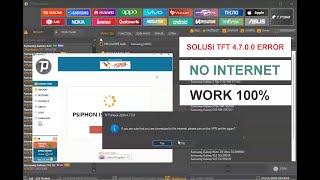 Solusi TFT Unlocktool 4700 No Internet Connection Dijamin Work 100 [upl. by Avehs]