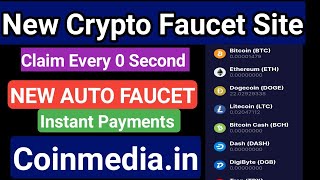 NEW Crypto Faucet 2024  NEW FAUCET SITE  NEW AUTO FAUCET  Instant Payments to Faucetpay🤑 [upl. by Fessuoy120]