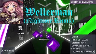 Wellerman Nightcore Remix 🐳🏴‍☠️  SS Rank [upl. by Farmer363]