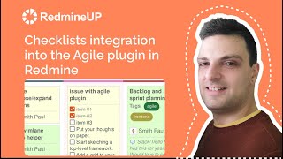 Redmine Checklists plugin integration into the Agile board [upl. by Nyl]