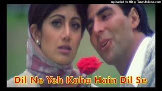 Dil Ne Yeh Kaha Hain Dil Se HD VIDEO SONG Akshay Suniel Shilpa Dhadkan HindiRomanticSong [upl. by Pelag]