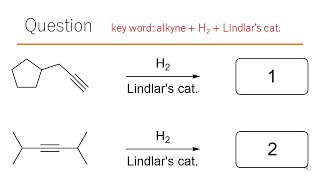 【反応】猫が出す化学の問題なのです（アルキンの反応6） [upl. by Nadaba33]