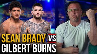 Sean Brady CANT out grapple Gilbert Burns… [upl. by Illona]