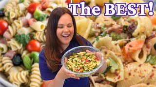 3 AMAZING Pasta Salad Recipes  3 Musttry Creations [upl. by Nnire750]