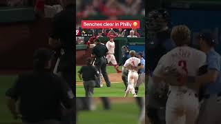 Benches clear in Philly 😳 [upl. by Brander]