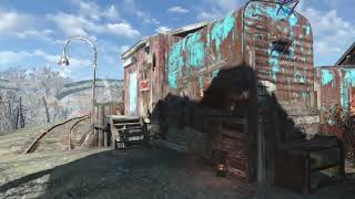 FO4  Oberland Station Box Car Settlement Build  no mods  WIP [upl. by Eldora800]