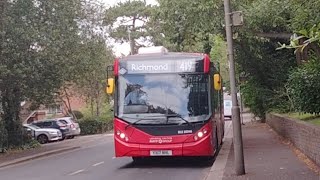 Full Journey Route 419 Roehampton Bessborough Road  Richmond [upl. by Ahseinat]