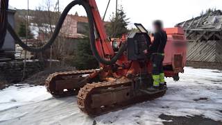 2712 1999 Tamrock Dino 500 Borerigg SE VIDEO  NOK149000 [upl. by Odlonra]