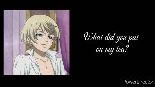 Losing control  Romantic ASMR  Alois Trancy x Listener [upl. by Madelene]