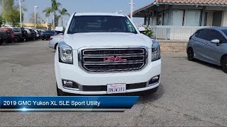 2019 GMC Yukon XL SLE Sport Utility Van Nuys San Fernando Valencia Los Angeles Glendale [upl. by Cohby98]