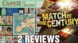 Match of the Century amp Caper Europe Reviews  Chairman of the Board [upl. by Nathalia]