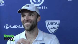 Tennis Now Interview  Ivo Karlovic at Houston Clay Courts [upl. by Navarro]