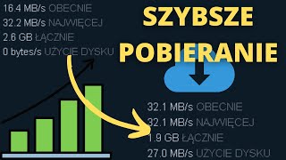 JAK PRZYŚPIESZYĆ POBIERANIE W STEAM [upl. by Stephana46]