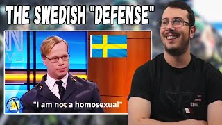 Italian Reacts To Johan Glans  The Swedish quotDefensequot Det svenska quotförsvaretquot [upl. by Anselmo]