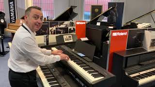 Roland FP30 Digital Piano Review With Graham Blackledge  Rimmers Music Bolton Store [upl. by Seidler]